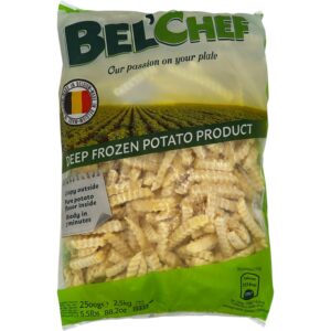 CRINKLE CUT FRIES 12x12mm