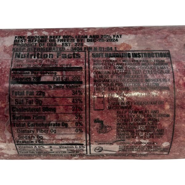 GROUND BEEF 80/20 - Image 2