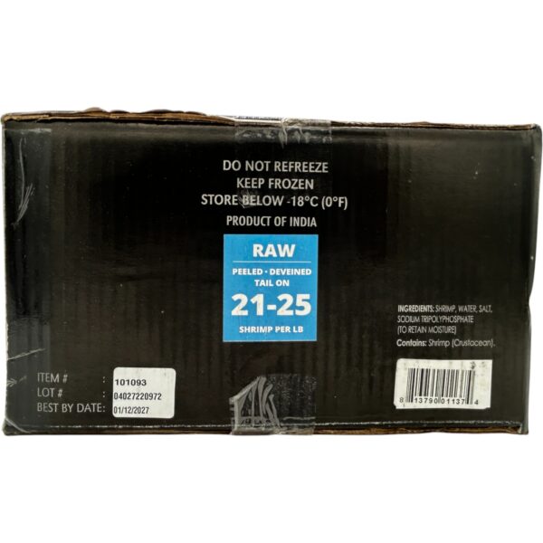 SHRIMP RAW 21/25 P&D T-ON - Image 3