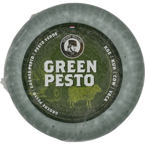 GREEN PESTO CHEESE WHEEL
