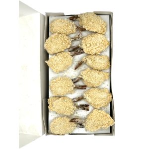 SHRIMP BUTTERFLIED BREADED 16/20 TAIL/ON PEELED & DEVEINED