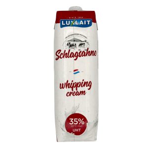 WHIPPING (HEAVY) CREAM 35% UHT SHELF STABLE, USED FOR COOKING, SAUCES, WHIPPING & DESSERTS